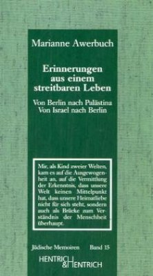Cover Erinnerungen aus einem streitbaren Leben