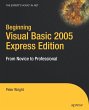 Beginning Visual Basic 2005 Express... - Bild 1