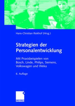 Strategien der Personalentwicklung - Riekhof, Hans-Christian (Hrsg.)