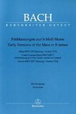 Messe h-Moll, BWV 232, Frühfassungen, Klavierauszug