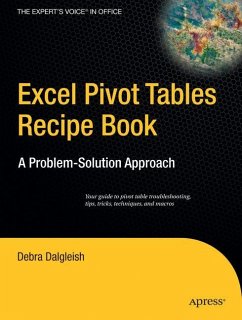Excel Pivot Tables Recipe Book - Dalgleish, Debra