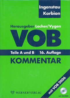 VOB, Teile A und B, Kommentar - Ingenstau, Heinz / Korbion, Hermann