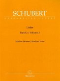 Lieder - mittel, Gesang und Klavier, Klavierpartitur