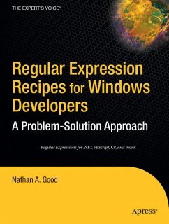 Regular Expression Recipes for Windows Developers - Good, Nathan