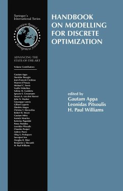 Handbook on Modelling for Discrete Optimization - Appa, Gautam / Pitsoulis, Leonidas / Williams, H.Paul (eds.)