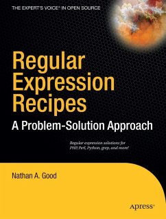 Regular Expression Recipes - Good, Nathan A