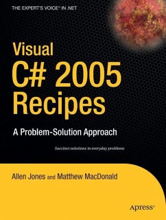 Visual C# 2005 Recipes - Rajan, Rakesh;MacDonald, Matthew;Jones, Allen