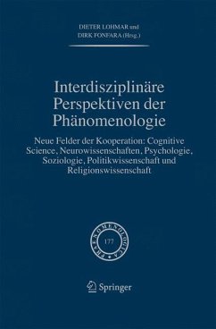 Interdisziplinäre Perspektiven der Phänomenologie - Lohmar, Dieter / Fonfara, Dirk (Hgg.)