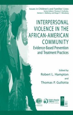 Interpersonal Violence in the African-American Community - Hampton, Robert L. / Gullotta, Thomas P. (eds.)