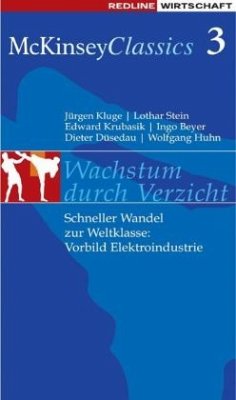 Wachstum durch Verzicht - Kluge, Jürgen / Stein, Lothar / Krubasik, Edward