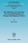 Die Zahlstelle in der Insolvenz des Lastschriftschuldners im Einzugsermächtigungsverfahren.