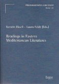 Readings in Eastern Mediterranean Literatures Readings in Eastern Mediterranean Literatures