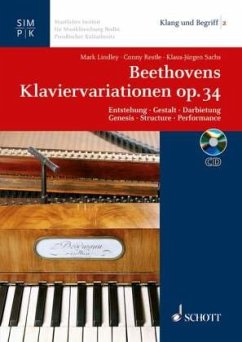 Beethovens Klaviervariationen op. 34, m. Audio-CD\Beethoven's Variations for Piano, Opus 34, w. Audio-CD - Beethovens Klaviervariationen op. 34, m. Audio-CD. Beethoven's Variations for Piano, Opus 34, w. Audio-CD