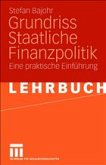 Grundriss Staatliche Finanzpolitik