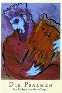 Die Psalmen, Großdruck, mit Bildern von Marc Chagall
