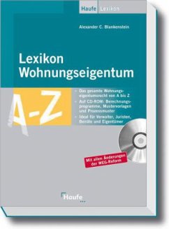 Lexikon Wohnungseigentum, m. CD-ROM - Blankenstein, Alexander C.