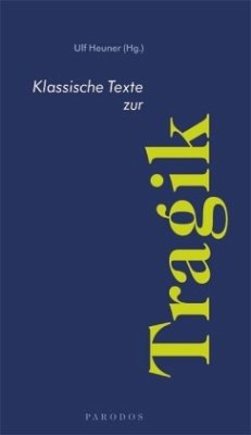 Cover Klassische Texte zur Tragik