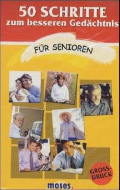 Cover Für Senioren / 50 Schritte zum besseren Gedächtnis, Übungskarten
