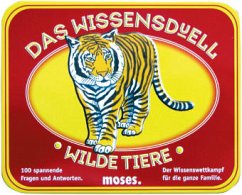 Cover Das Wissensduell (Kartenspiel), Wilde Tiere / Das Wissensduell