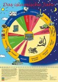 Das islamische Jahr, farbige Wandkarte