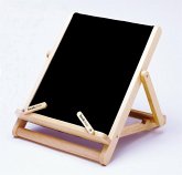 Bookchair (Standard)   Schwarz   Buchständer aus Holz   Leseständer   Für Bücher, E-Reader und Tablets   Lesehilfe   Tablethalter   freihändig Lesen   aktives Sitzen   ergonomisches Lesen   Geschenk für Leser & Buchliebhaber