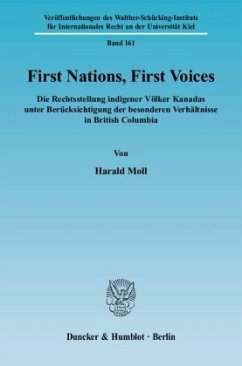 First Nations, First Voices. - Moll, Harald