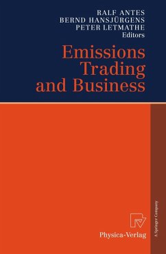 Emissions Trading and Business - Antes, Ralf / Hansjürgens, Bernd / Letmathe, Peter (eds.)