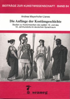 Cover Die Anfänge der Kostümgeschichte