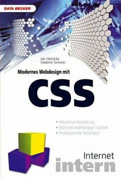 Modernes Webdesign mit CSS - Heinicke, Jan; Simovic, Vladimir