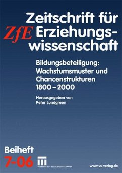 Bildungsbeteiligung: Wachstumsmuster und Chancenstrukturen 1800 - 2000 - Lundgreen, Peter (Hrsg.)