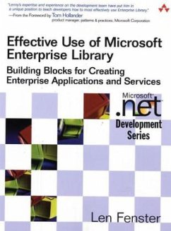 Cover Effective Use of Microsoft Enterprise Library