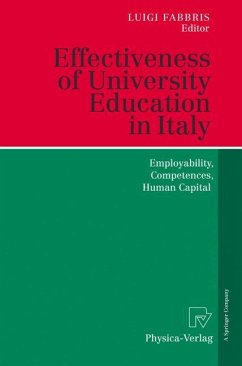 Effectiveness of University Education in Italy - Fabbris, Luigi (ed.)