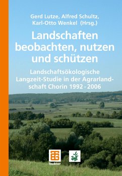 Landschaften beobachten, nutzen und schützen - Lutze, Gerd (Hrsg.)