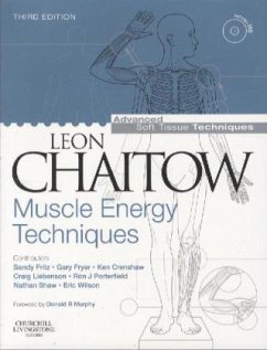 Cover Muscle Energy Techniques, w. CD-ROM