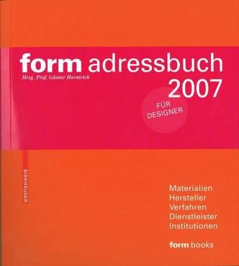 form adressbuch 2007