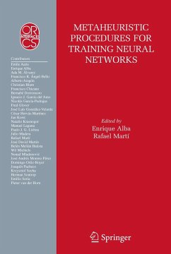 Metaheuristic Procedures for Training Neural Networks - Alba, Enrique / Marti, Rafael (eds.)