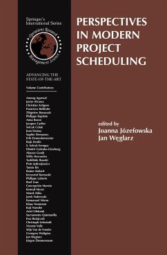 Perspectives in Modern Project Scheduling - Józefowska, Joanna / Weglarz, Jan (eds.)