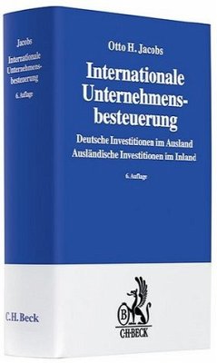 Internationale Unternehmensbesteuerung - Jacobs, Otto H. (Hrsg.)