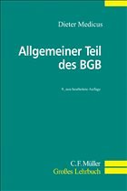 Cover Allgemeiner Teil des BGB