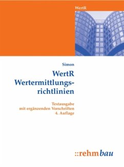 WertR - Wertermittlungsrichtlinien - Simon, Jürgen