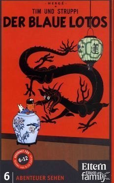 Cover Abenteuer Sehen - Tim und Struppi - Der blaue Lotos