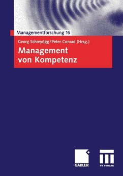 Management von Kompetenz - Schreyögg, Georg / Conrad, Peter (Hgg.)