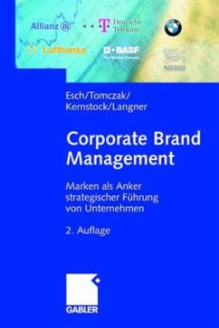 Corporate Brand Management - Esch, Franz-Rudolf / Tomczak, Torsten / Kernstock, Joachim / Langner, Tobias