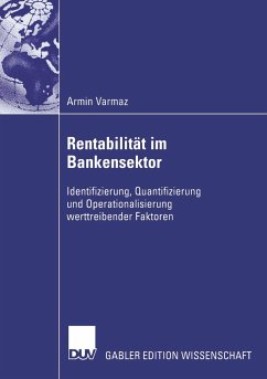 Rentabilität im Bankensektor - Varmaz, Armin