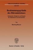 Bestimmungsgründe des Büromietzinses