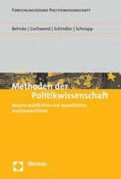 Methoden der Politikwissenschaft - Herausgegeben:Behnke, Joachim; Gschwend, Thomas; Schindler, Delia