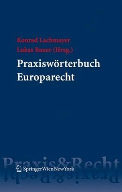 Cover Praxiswörterbuch Europarecht