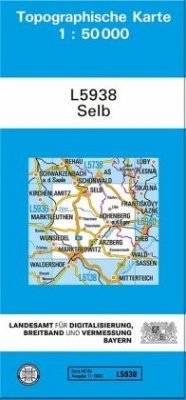 Cover Topographische Karte Bayern Selb