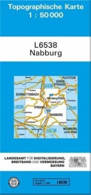 Cover Topographische Karte Bayern Nabburg