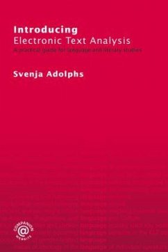 Introducing Electronic Text Analysis - Adolphs, Svenja